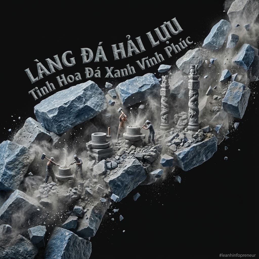 Ảnh tư liệu Làng Nghề Đá Hải Lựu, thuộc bộ sưu tập Làng Nghề Ver 1.0