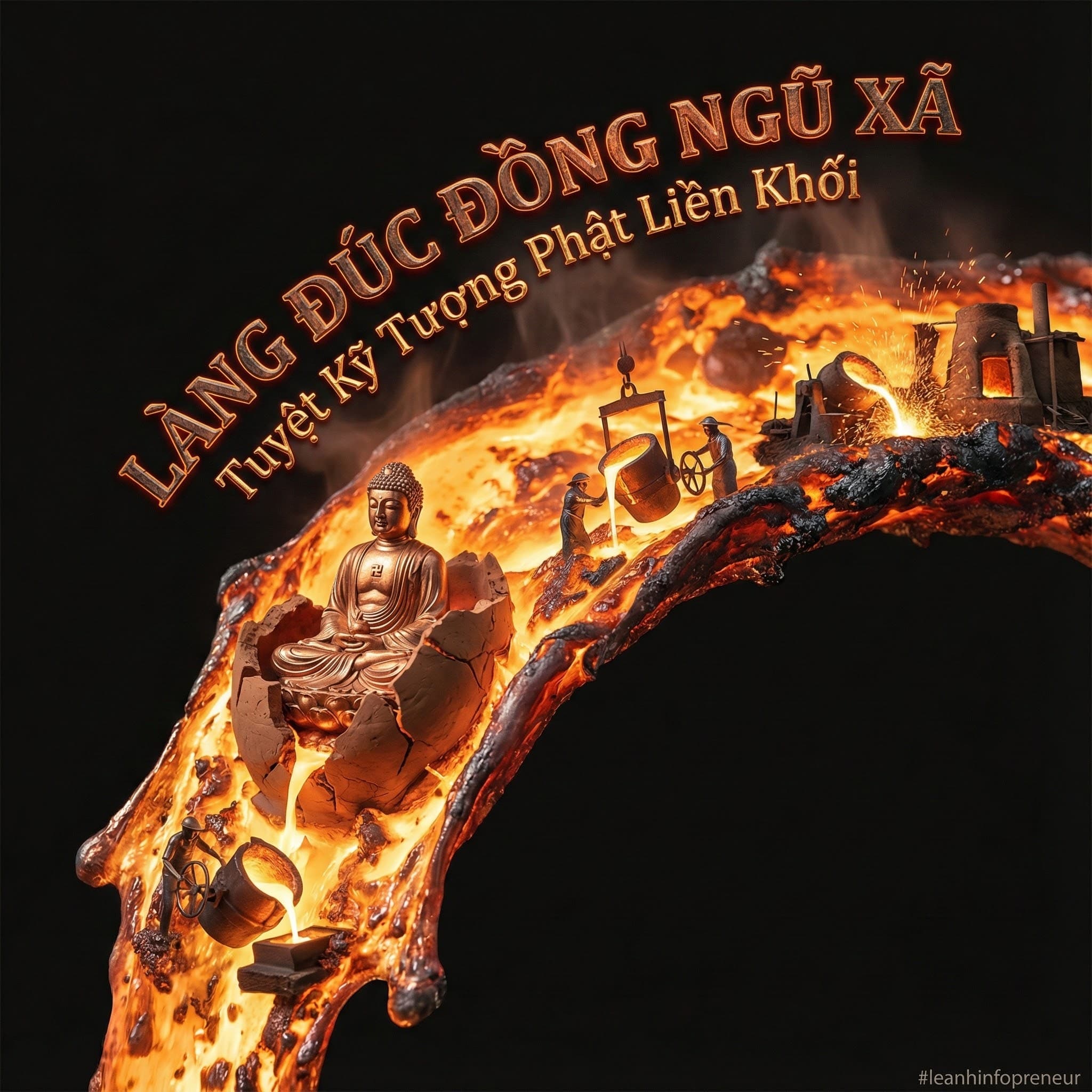 Ảnh tư liệu Làng Nghề Đúc Đồng Ngũ Xã, thuộc bộ sưu tập Làng Nghề Ver 1.0