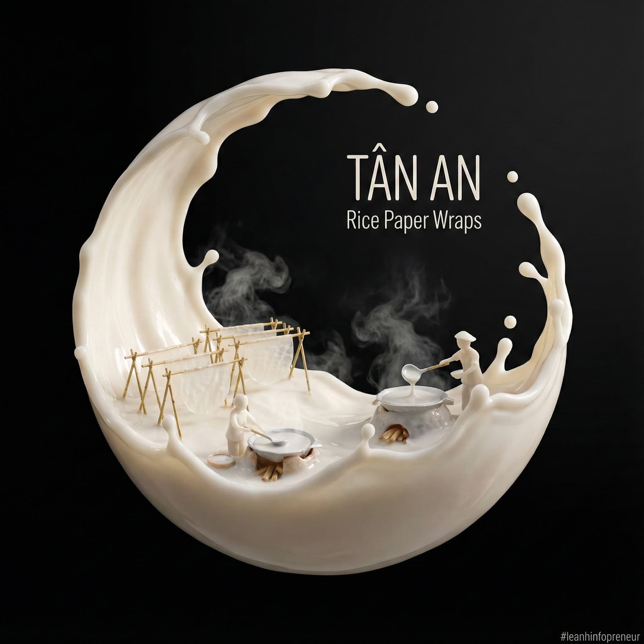Ảnh tư liệu Làng Nghề Bánh Tráng Tân An, thuộc bộ sưu tập Làng Nghề Ver 1.0