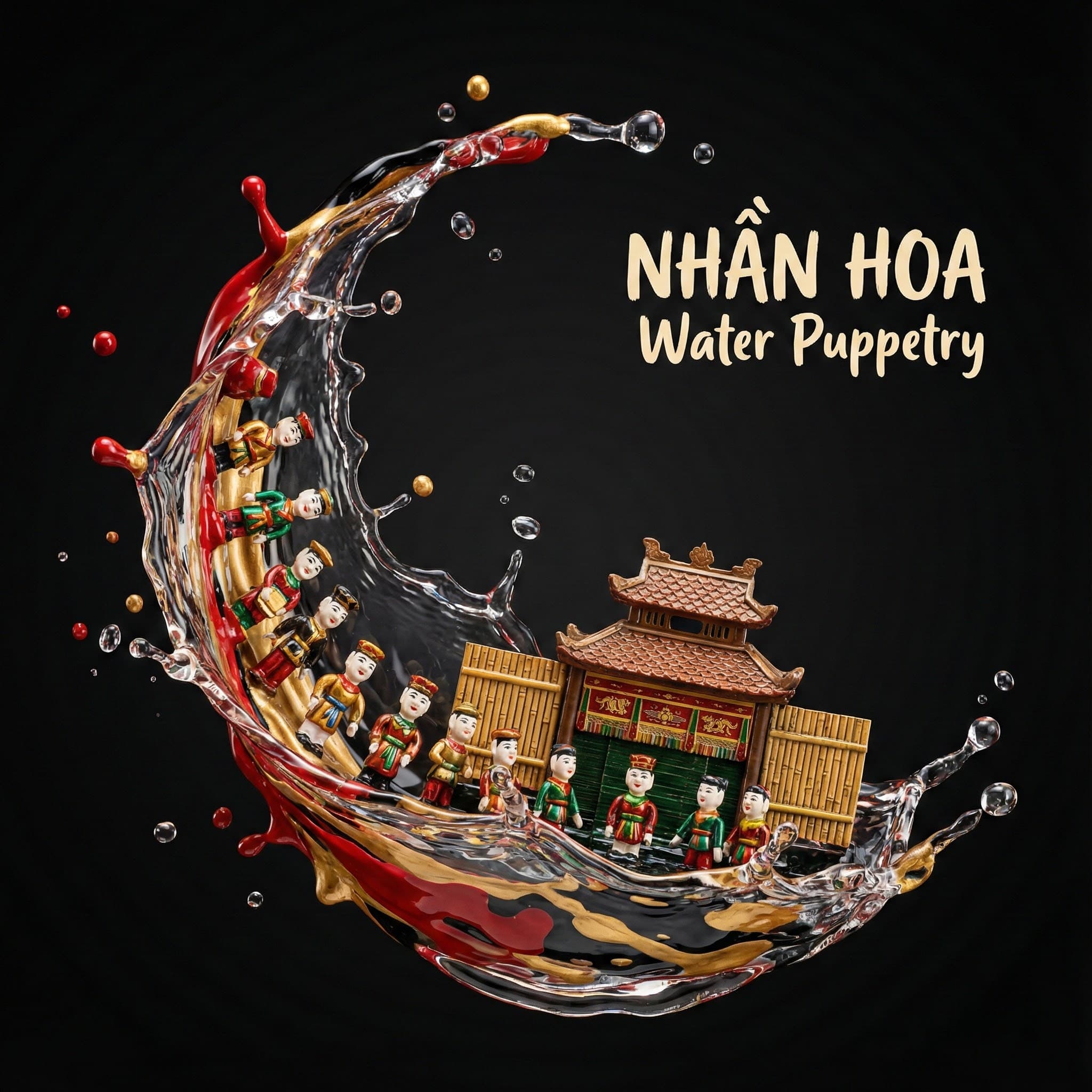 Ảnh tư liệu Làng Nghề Rối Nhân Hòa, thuộc bộ sưu tập Làng Nghề Ver 1.0