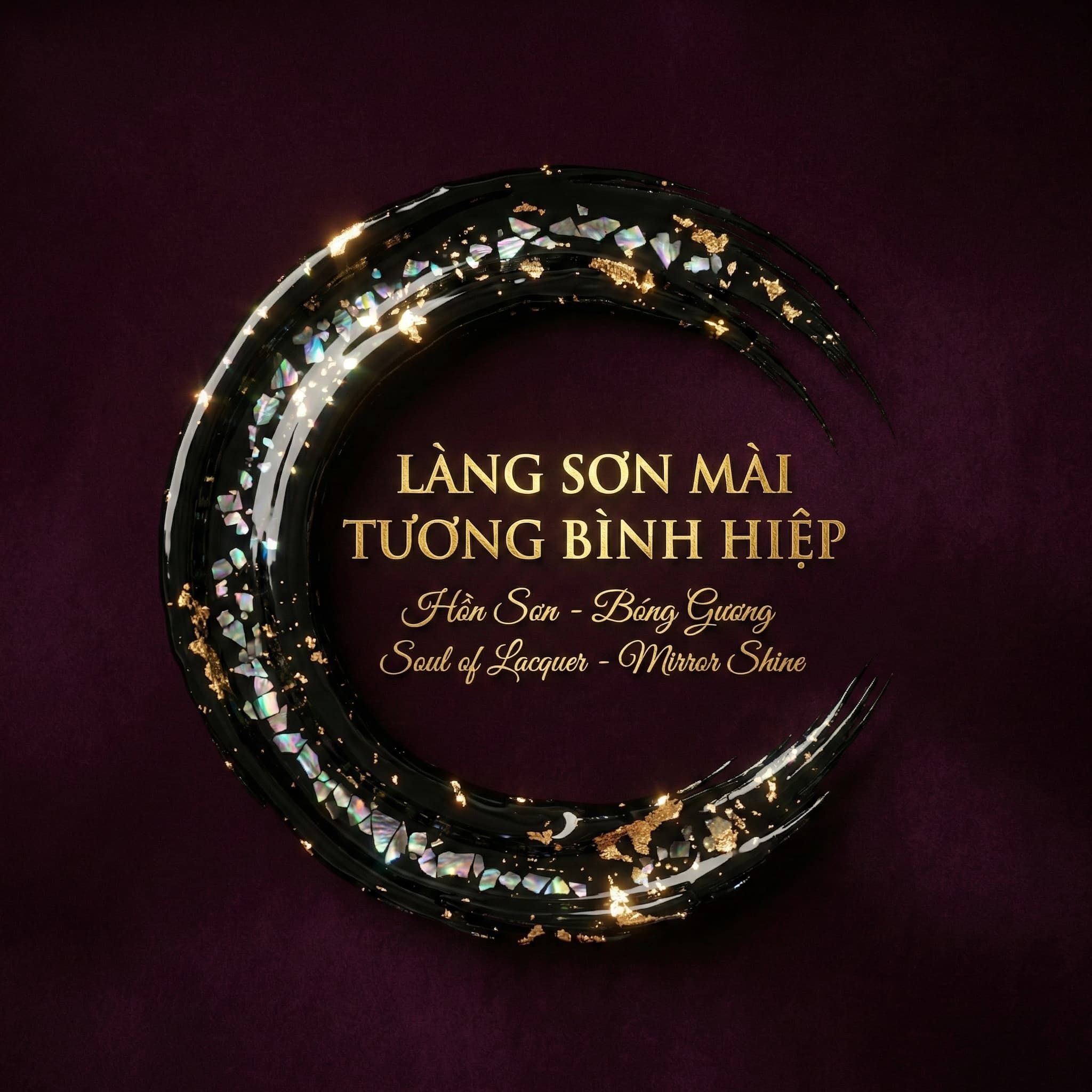 Tương Bình Hiệp – Hồn Sơn, Bóng Gương — ảnh tư liệu Sơn Mài Tương Bình Hiệp, thuộc bộ sưu tập Làng Nghề Ver 2.0