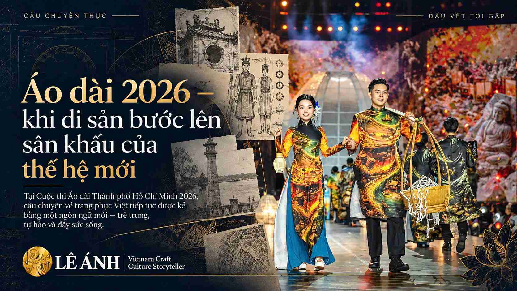 Ảnh đại diện bài Áo dài 2026 — khi di sản bước lên sân khấu của thế hệ mới